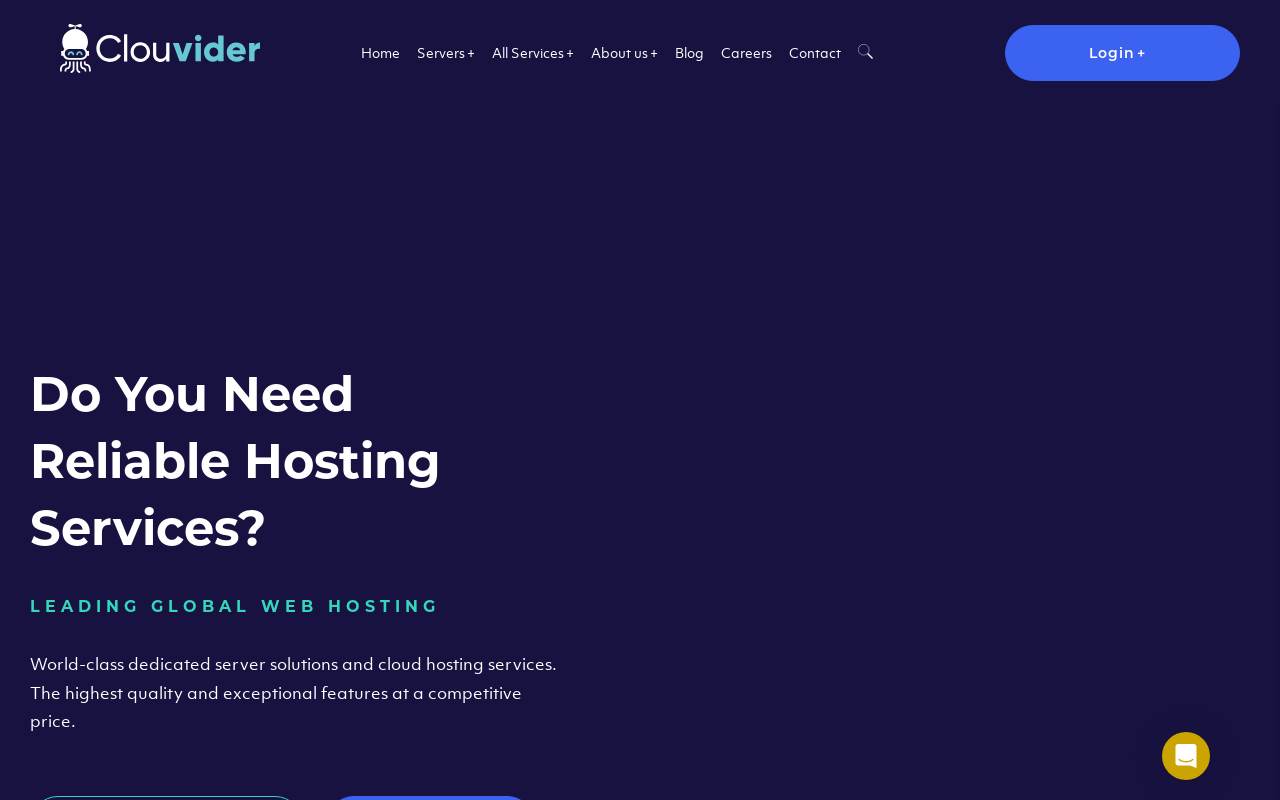Clouvider.com 官網截圖