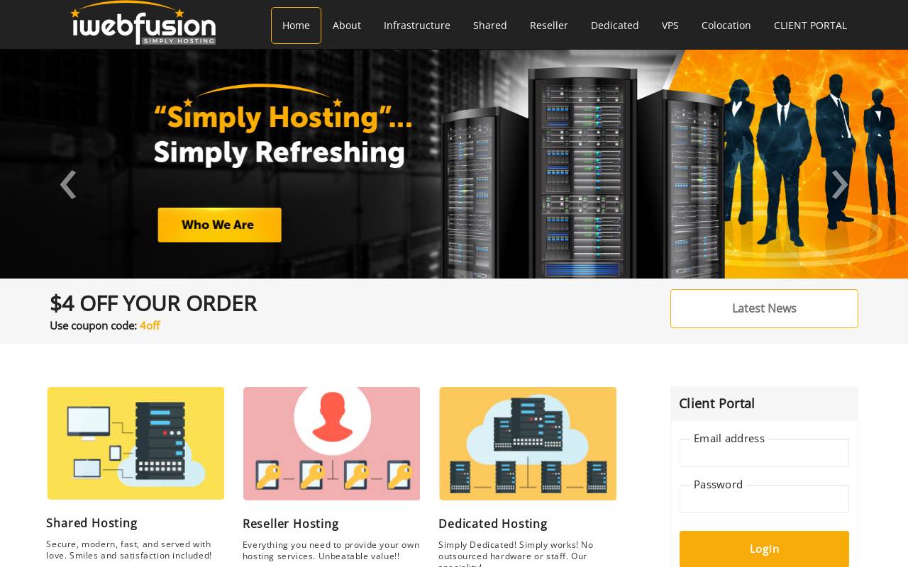 iWebFusion 官網截圖