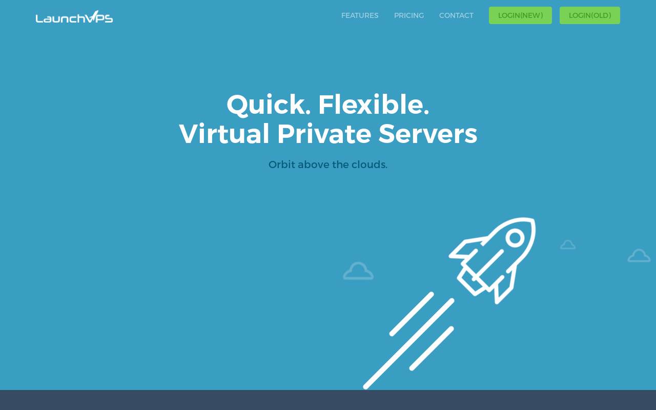 LaunchVPS 官網截圖