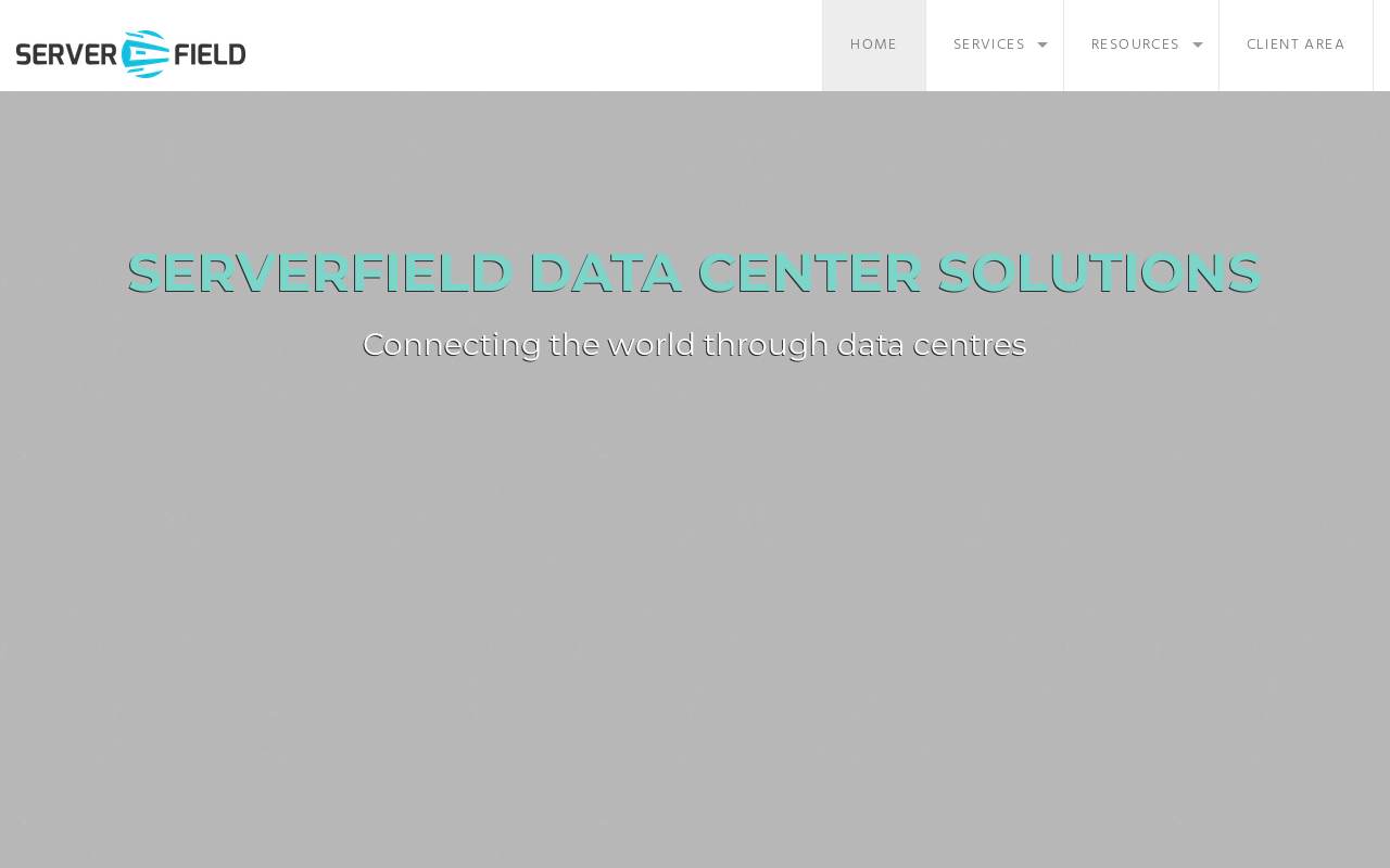 ServerField 官網截圖