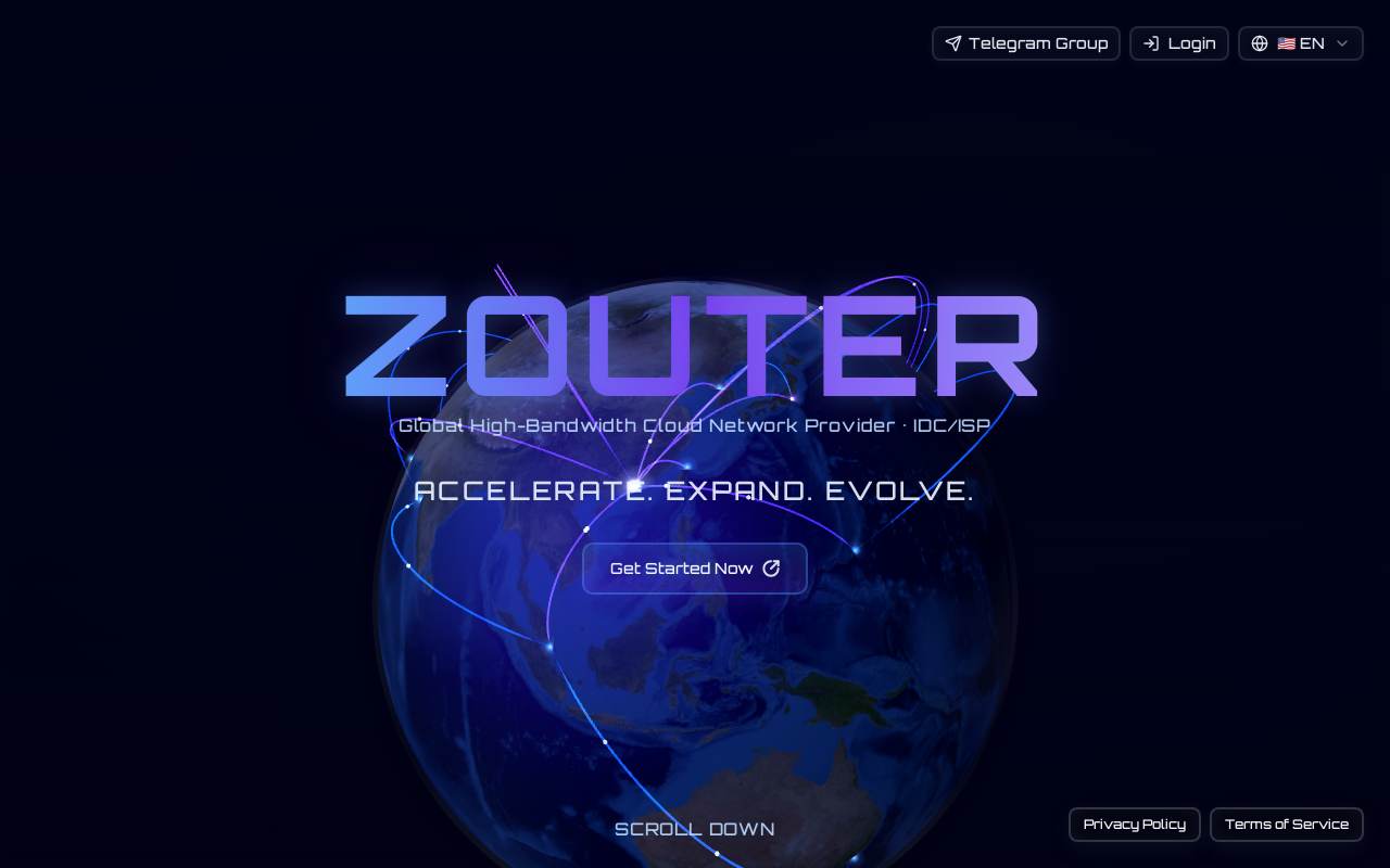 Zouter.io 官网截图